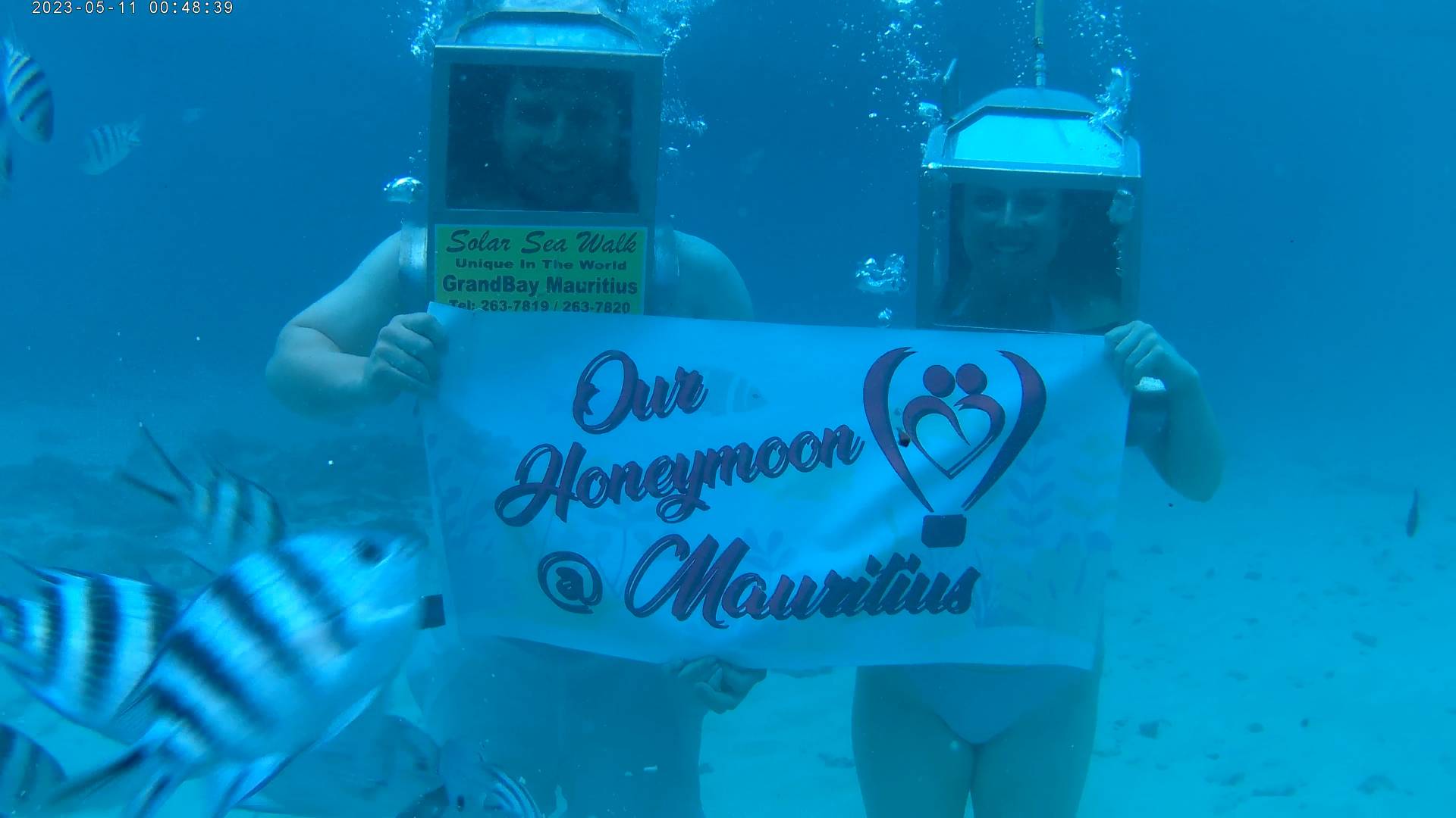 Write Your Love Story beneath the waves